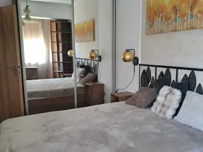 dormitor confortabil cu pat apartament inchiriere Sector 4 Bucuresti